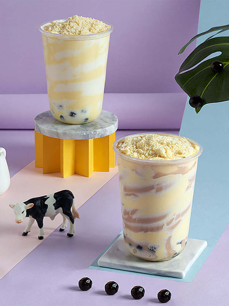 奶茶蛋糕风味布蕾复古珍珠茶店专用原料珍珠奶茶粉