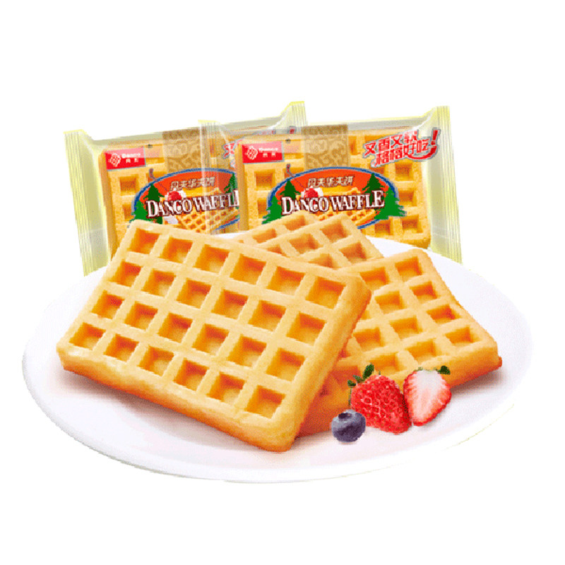 丹夫华夫饼经典华夫格乐华夫软饼干整箱5斤4斤大部地区包邮