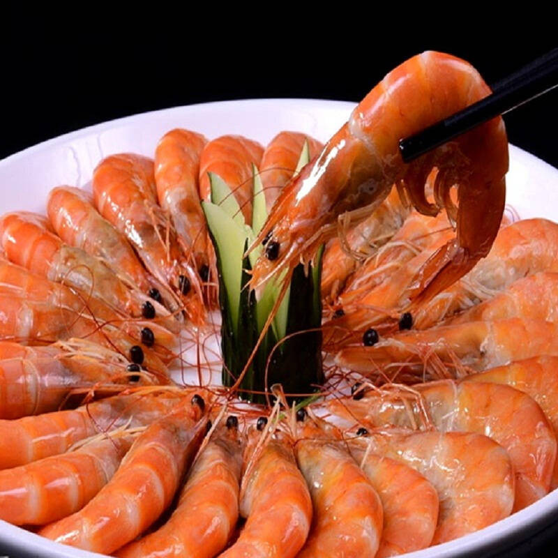 北京地区闪送鲜活海白虾活鲜活南美美白对虾口感比基活虾
