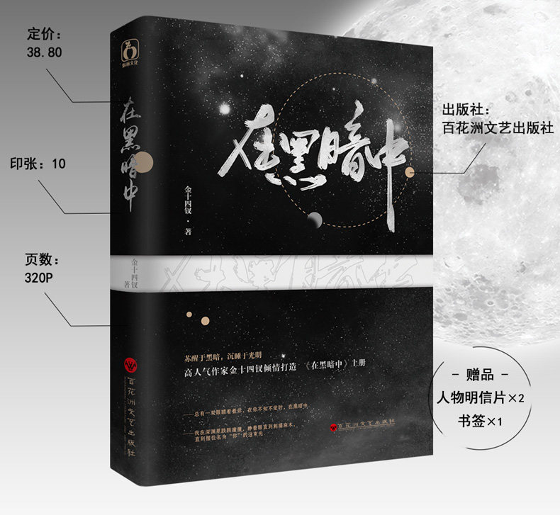 正版现货赠谢岚山x沈流飞角色明信片在黑暗中金十四钗花火兄弟情双男