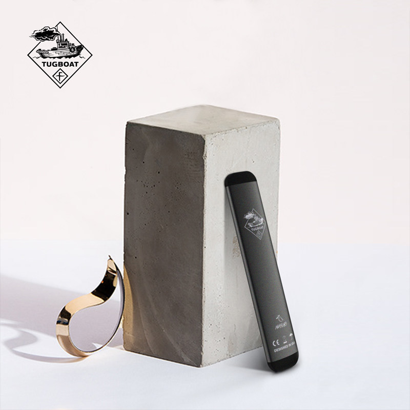 必可利正品拖船二代#tugboat一次性小烟新款2019男姻小彩条电子烟