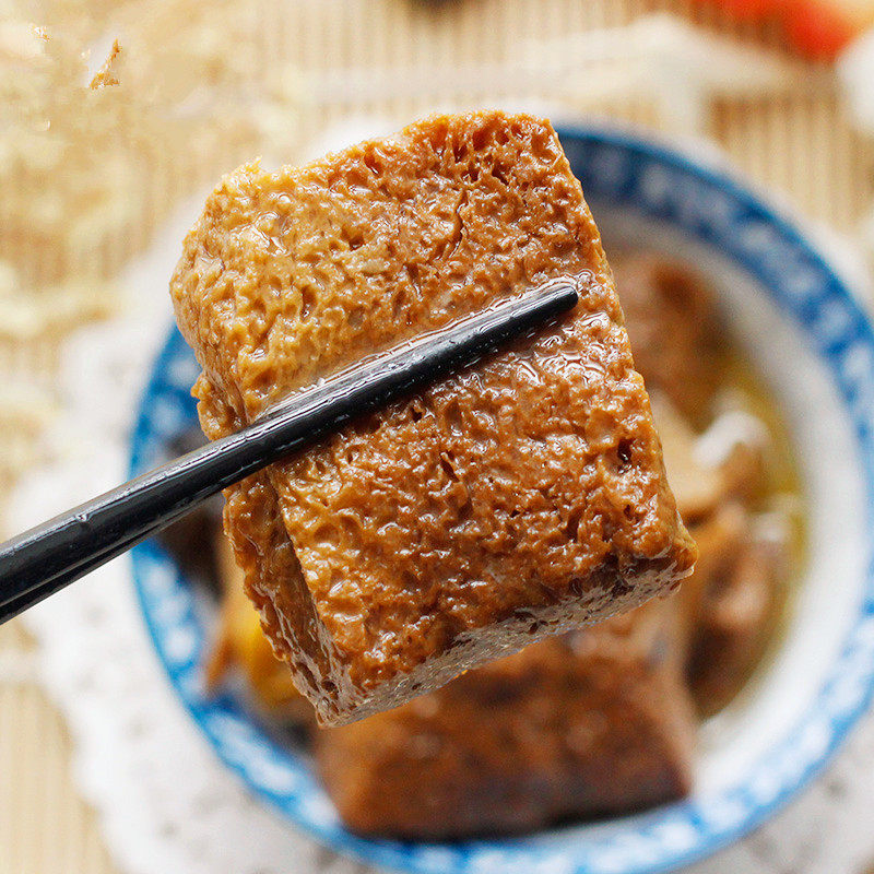 沐阳四鲜烤麸宁波特产280g5罐装郊外旅行携带肉制品