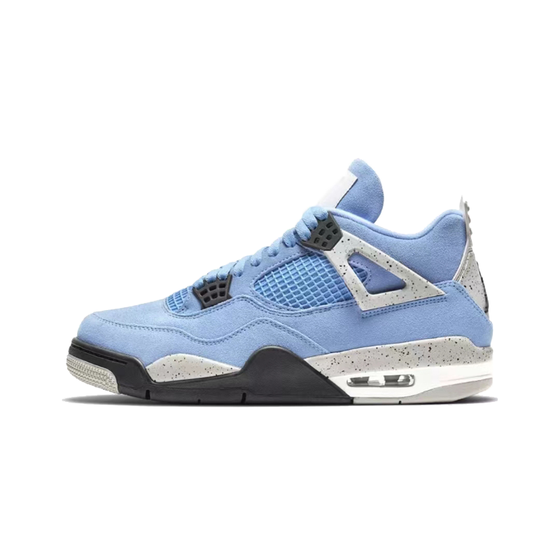 nikeairjordanaj4北卡蓝麂皮ts运动篮球球鞋篮球鞋
