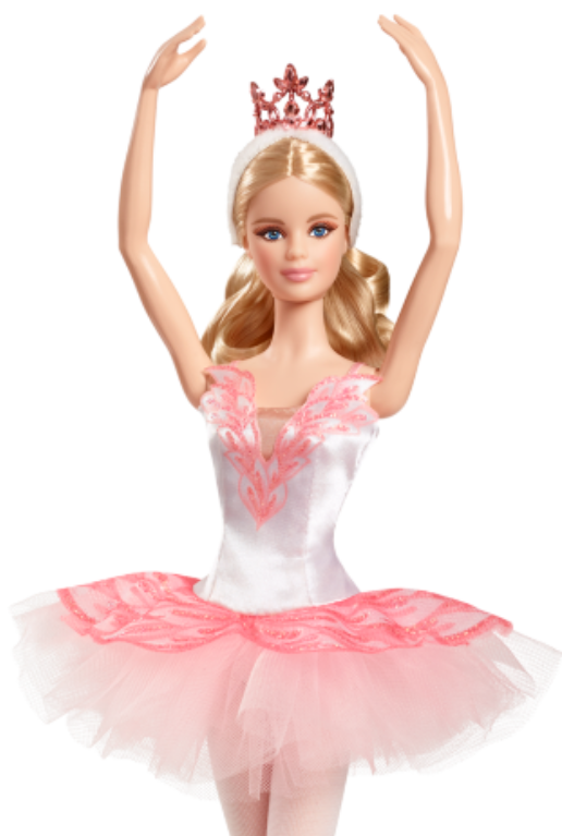 美国正版芭比娃娃新款正品barbie doll芭蕾舞芭比玩具收藏生日礼