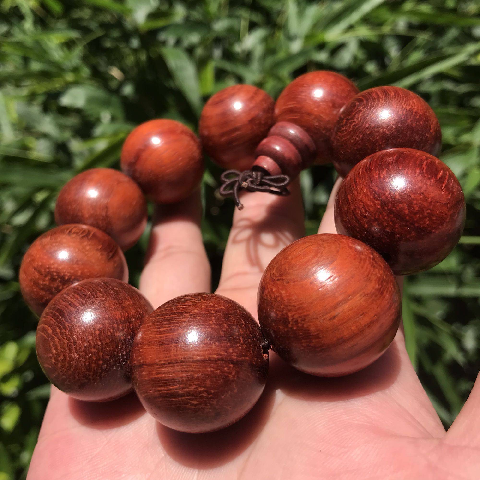 文玩正品巴西檀木佛珠手串手链男女女款饰品手链