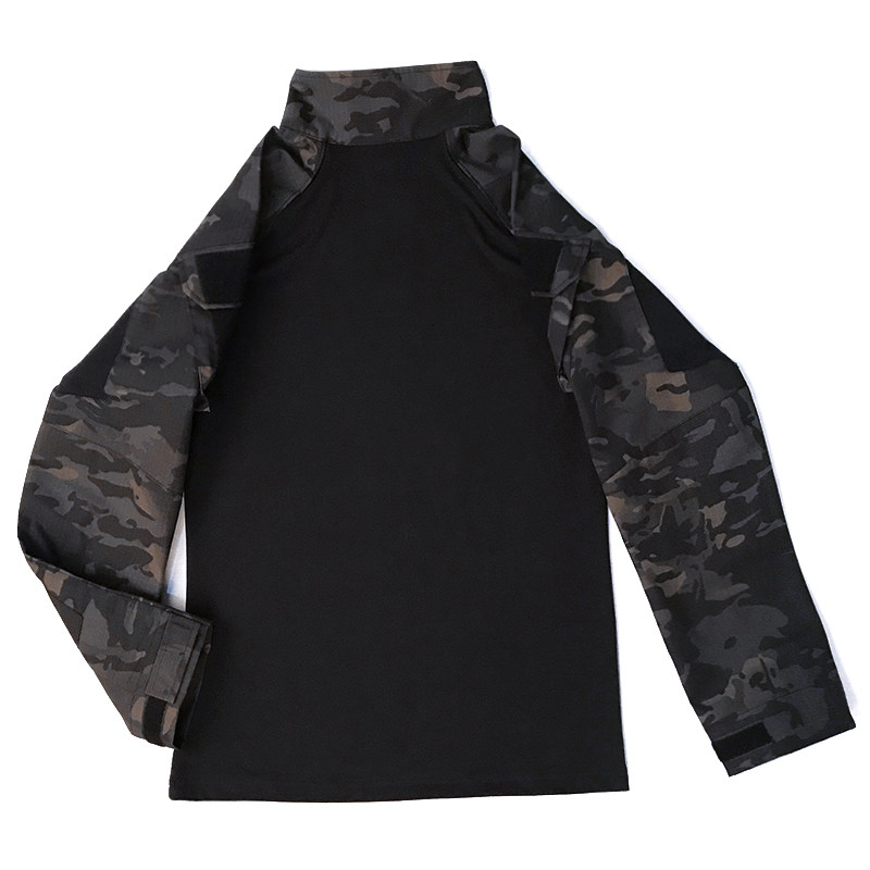 兵斗士 mcbk暗夜迷彩蛙服上衣 全地形黑cp战术卫衣gen2作训服长袖