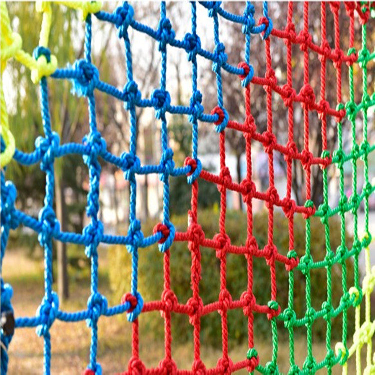 户外爬网幼儿园儿童大型攀爬麻绳装饰网建筑安全防护安全网