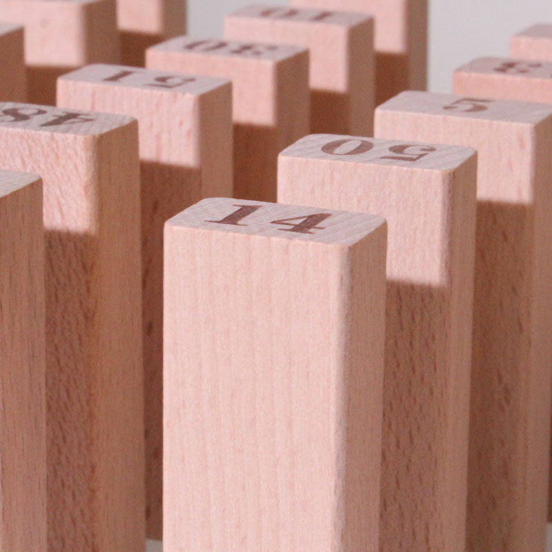 叠叠乐数字彩色叠叠层层叠木条积木儿童益智成人游戏叠叠乐