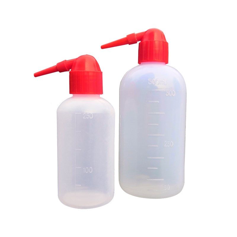 塑料洗瓶挤压型弯头冲洗松香尖嘴酒精化学化学实验文创