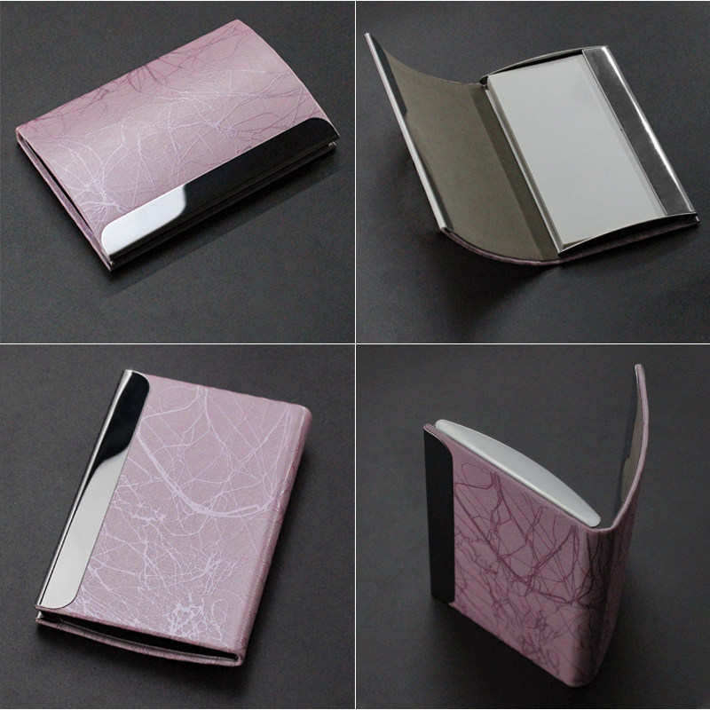 名片盒女式精致高档创意金属便携随身个性商务卡片盒男名片夹女士