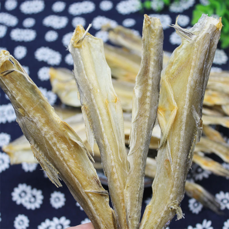 鱼干淡干龙头5斤福建特产渔民风干自制九肚鱼干