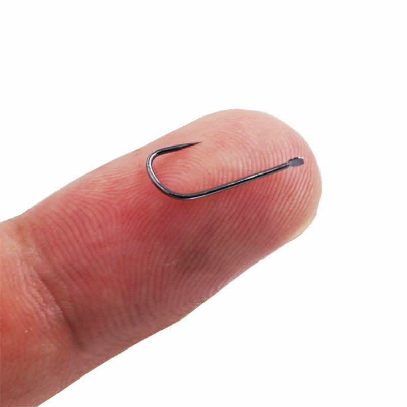 当前热销黑袖日本进口05小号散装溪流鱼钩