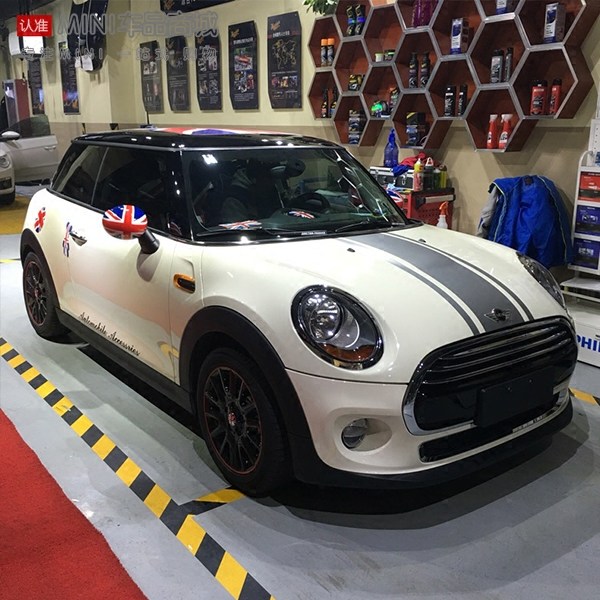 宝马迷你mini拉花车贴onecooperclubmanf55f56贴纸汽车装饰贴