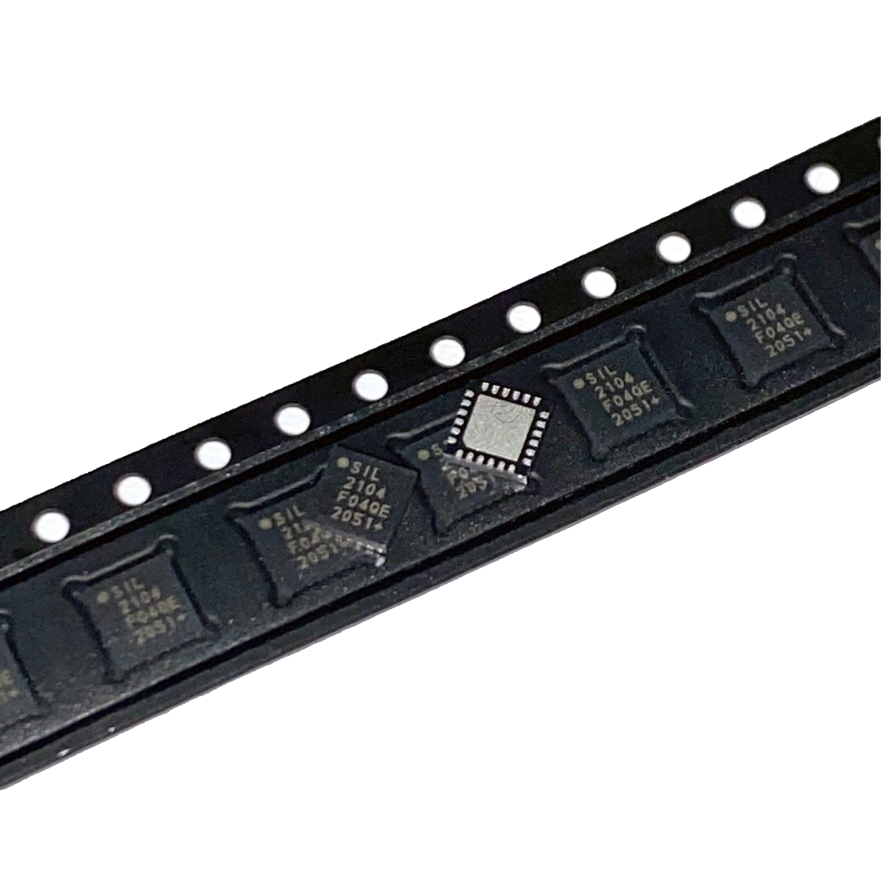 全新原装cp2104cp2104f03gmrusb串口芯片sil2104qfn24芯片