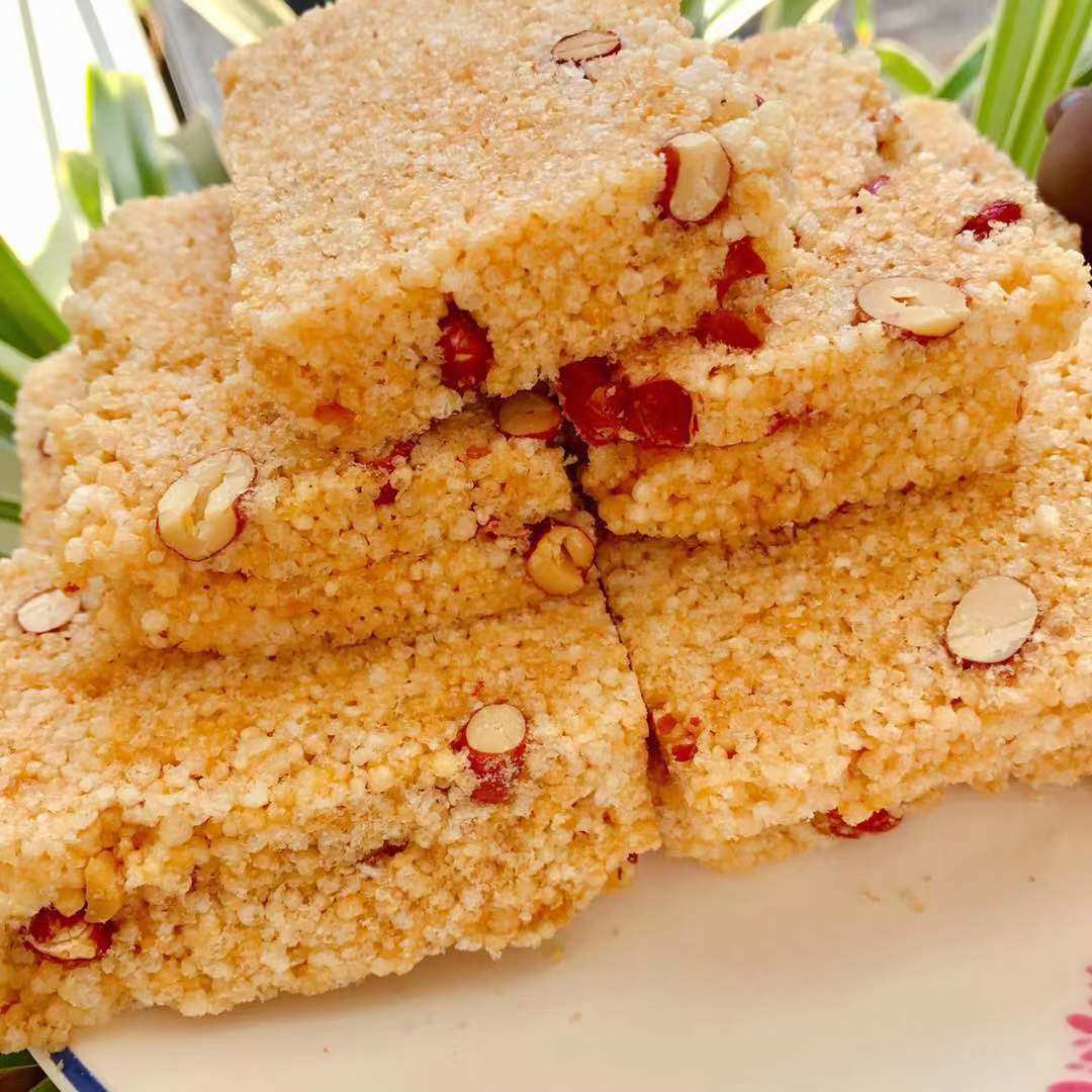 米糕新品手工蜂蜜花生小米酥冻诸暨特产胖酥传统中式糕点