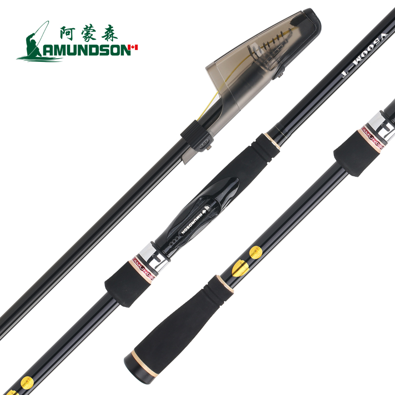 阿蒙森搏鱼大师1.5号3号矶杆船矶钓竿超轻细斜导环滑漂矶钓竿套装