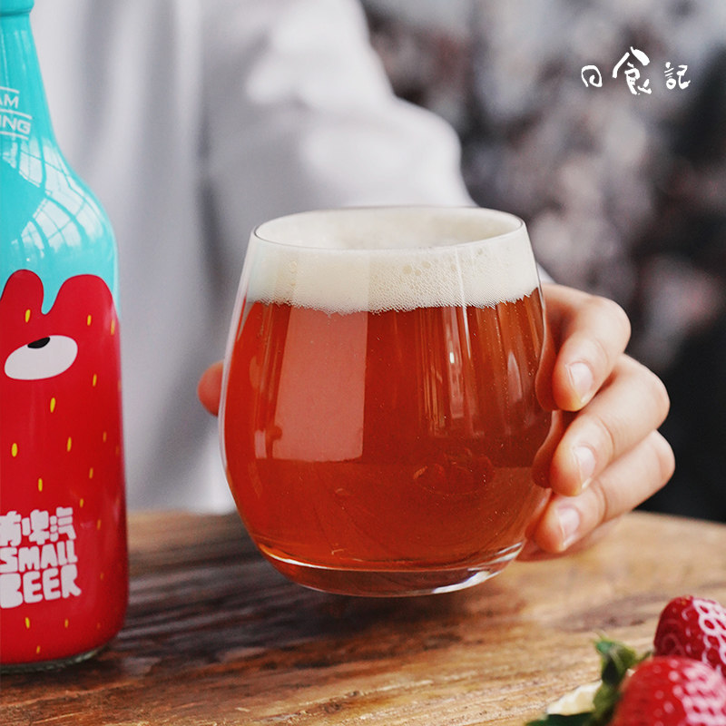 日食记梦想酿造草莓有啤汽320ml6瓶装水果精酿啤酒微醺饮料