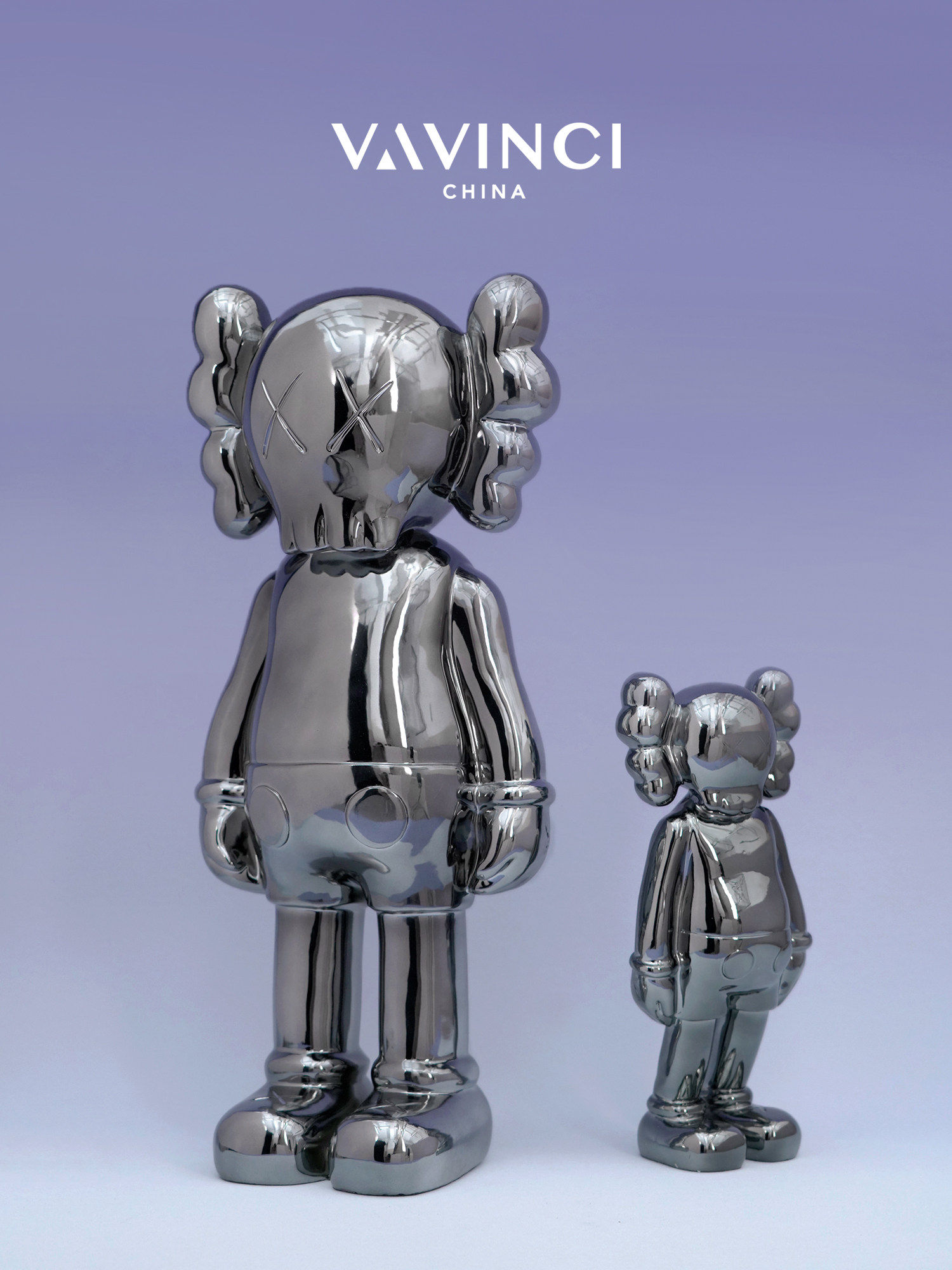 现代简约kaws潮流公仔芝麻街限量手办玩偶玩具摆件摆件