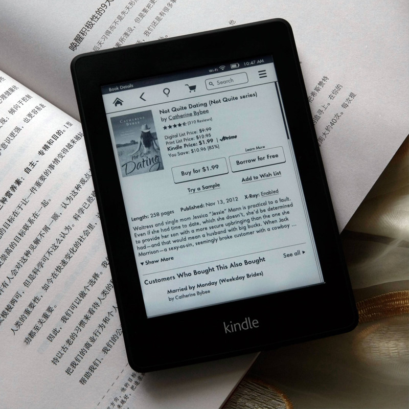 全新kindle paperwhite4经典32g大内存漫画版墨水屏电纸书阅读器