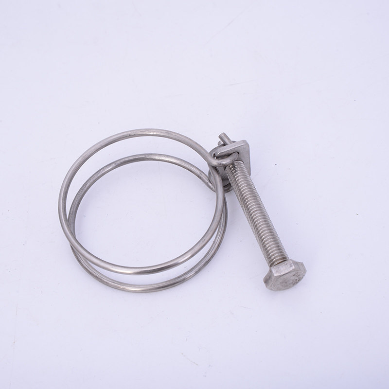 钢丝不锈钢强力水管消防栓煤气管卡卡子管夹