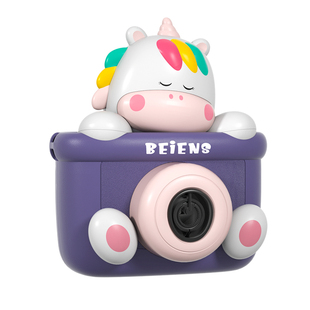 贝恩施儿童泡泡机吹泡泡照相机手持电动全自动泡泡枪玩具男孩女孩
