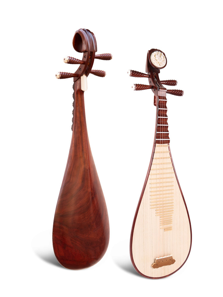 盛乐张艳修血檀木琵琶乐器c919a成人琵琶专业演奏血檀木琵琶