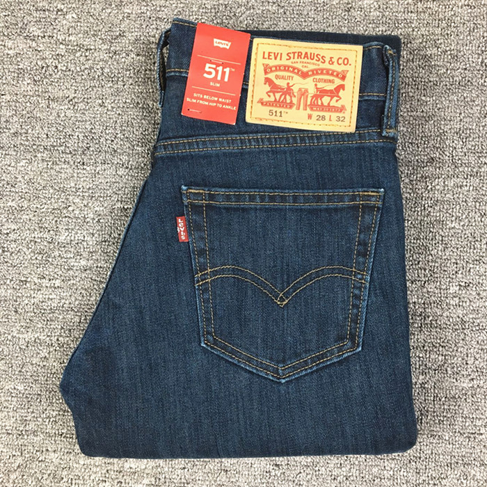 秋上新专柜现货Levi's李维斯水洗修身小脚511牛仔裤男04511-1150