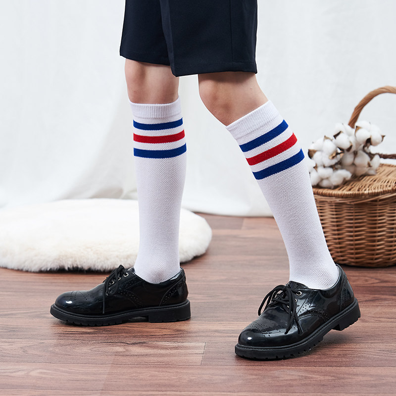 男童长筒筒袜过膝儿童中筒长袜高筒宝宝袜子儿童袜子(0-16岁)