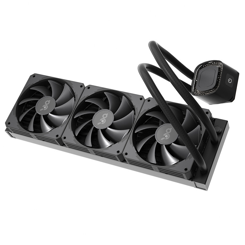 水冷爱国者冰魄无光cpu散热器静音电脑主机12代散热器