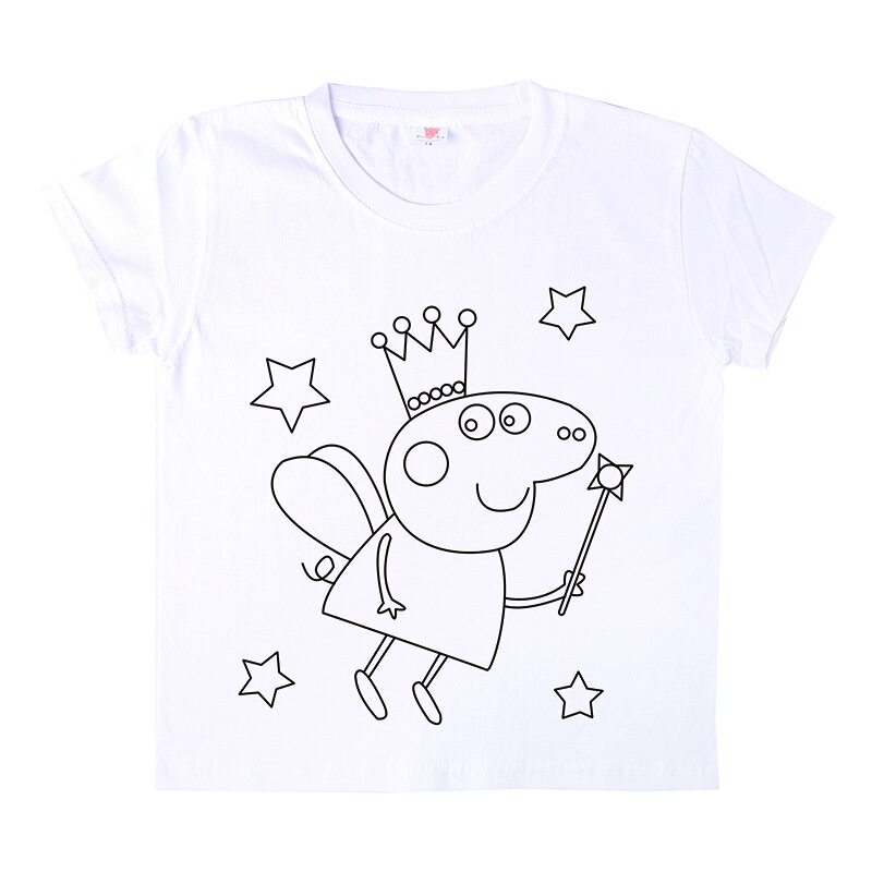 diy儿童手绘涂鸦幼儿园亲子手工涂色填色空白其他手工制作