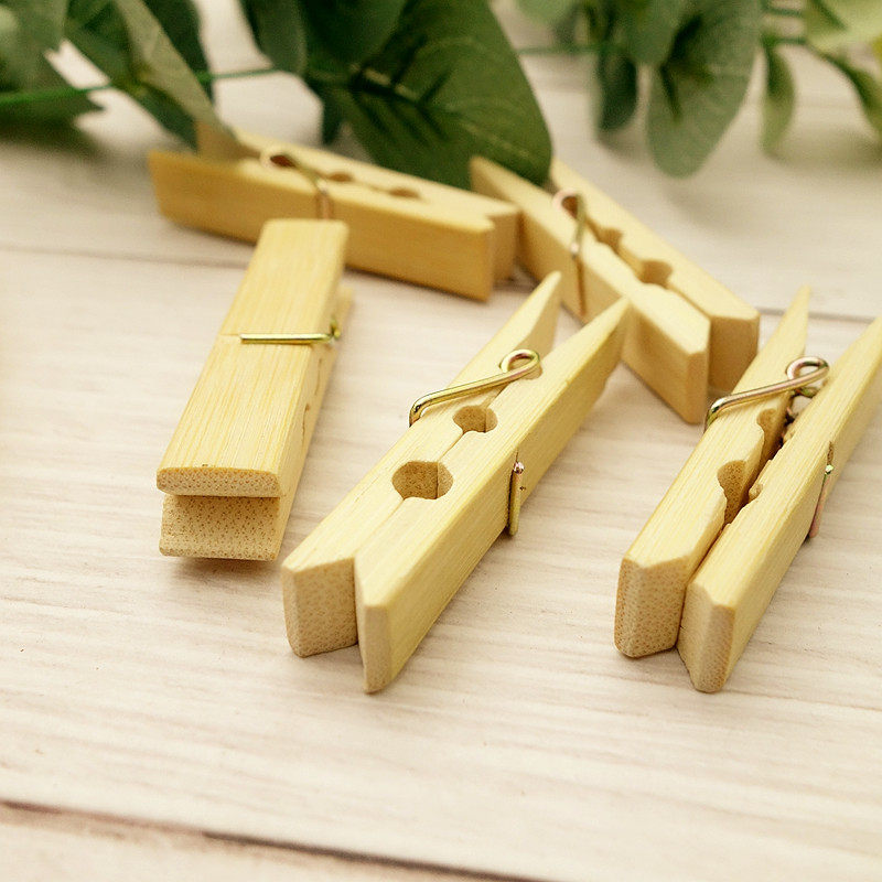 夹子20个竹夹竹子防风晾晒夹衣衣服晾衣衣夹夹子