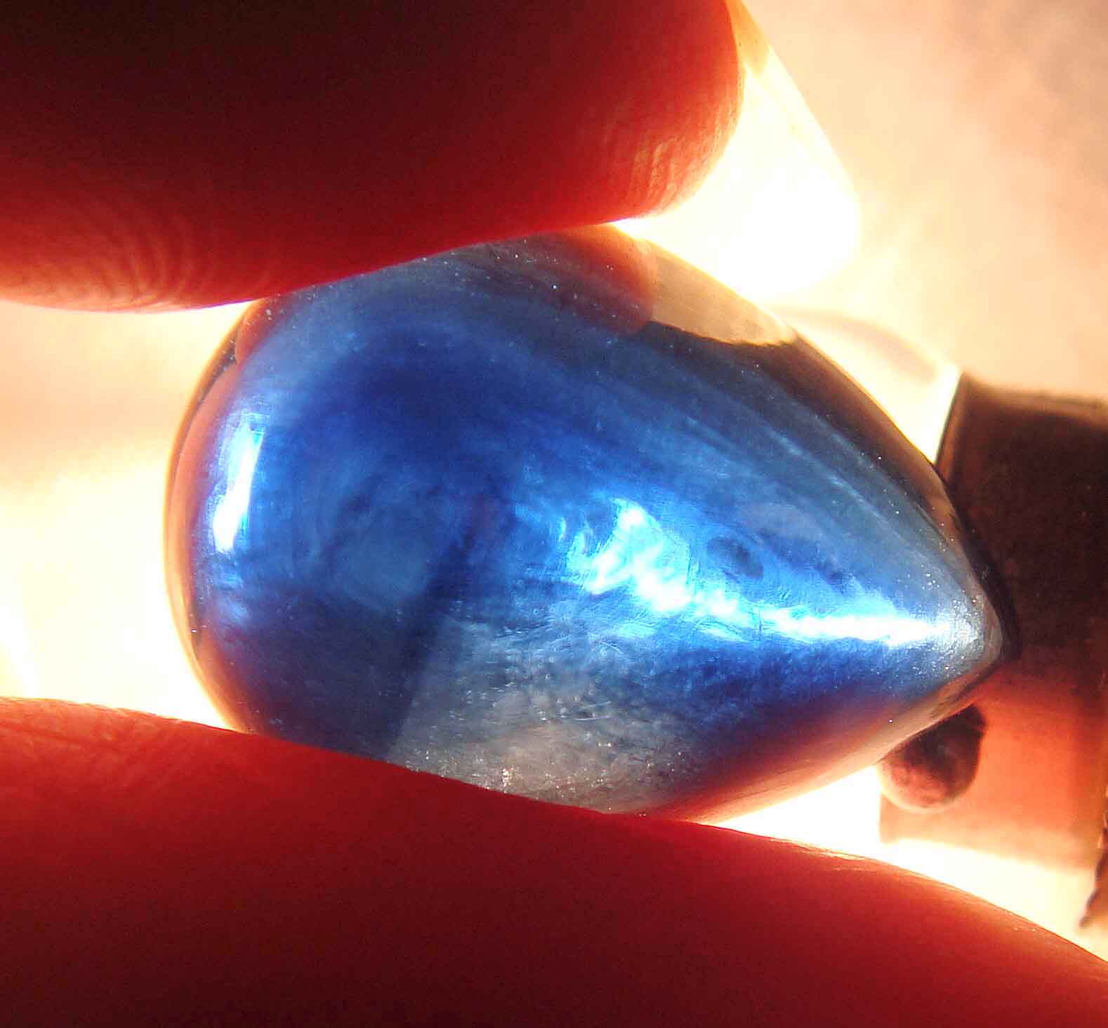 山东定制白金黄白金18k裸石昌乐蓝宝石天然1163克拉其他