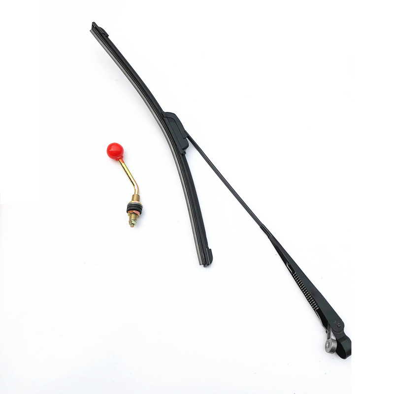 电动三轮车手摇雨刮器半封闭电动车四轮车手动无骨通用雨刷