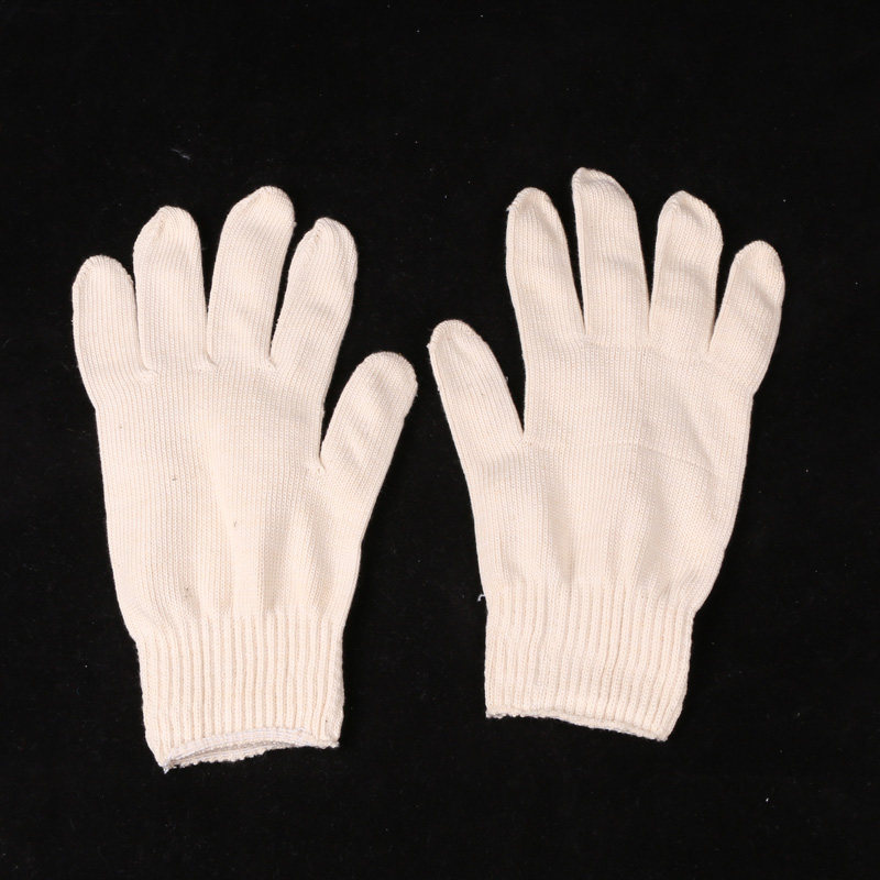 纯棉手套防静电耐高温矿工专用作业劳保纱线手套耐磨防滑厂家直销