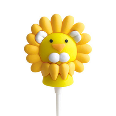 软陶卡通生日熊生日小猪动物摆件装饰生日蛋糕周岁节日装扮用品