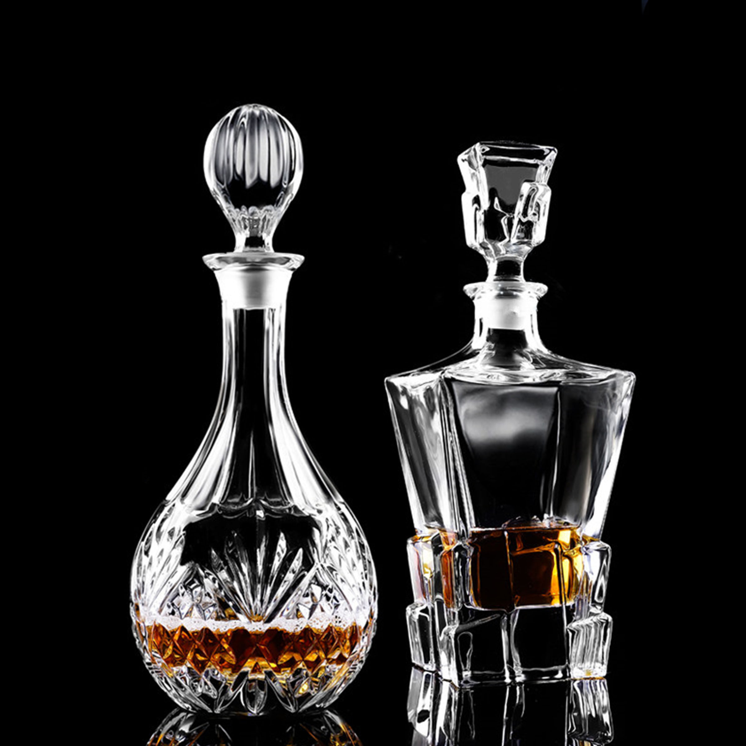 大号水晶玻璃酒樽创意红酒醒酒酒器家用威士忌醒酒器
