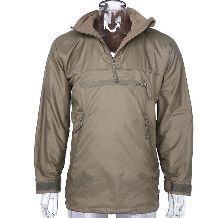 英军军版公发PCS作战系统保暖套头抓绒 防水 风衣内胆 保暖夹克