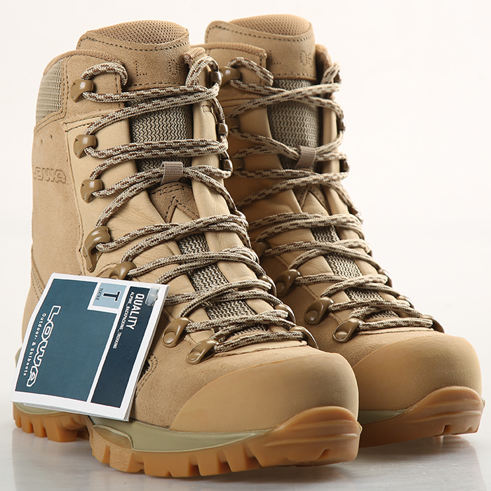 英军公发  Lowa Elite 战斗靴 沙漠靴 V底 德国产 法军德军有用