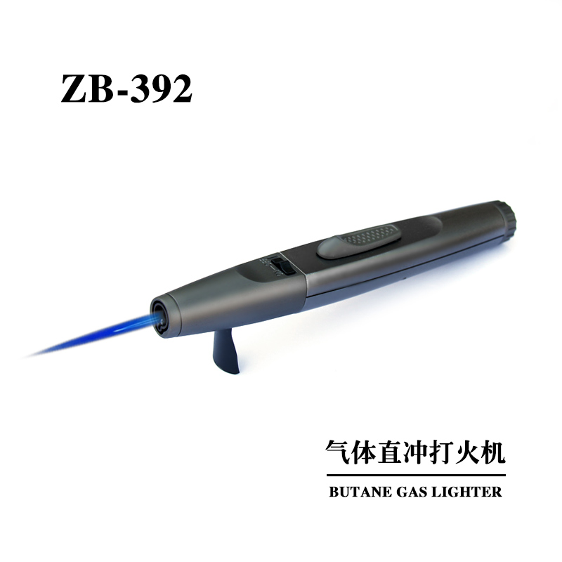 便携式高温焊枪喷火枪 笔式气体打火机 直冲创意点火器防风蓝火焰