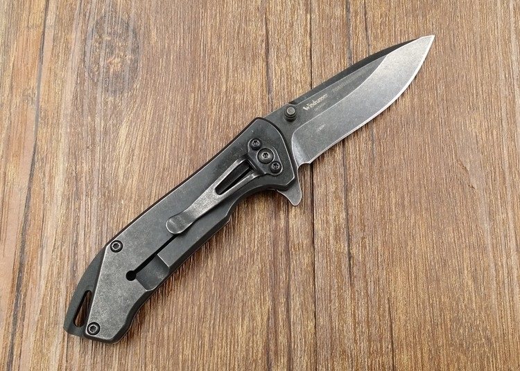 随身正品三刃木折叠刀石洗高硬度小刀户外小军其他户外刀具