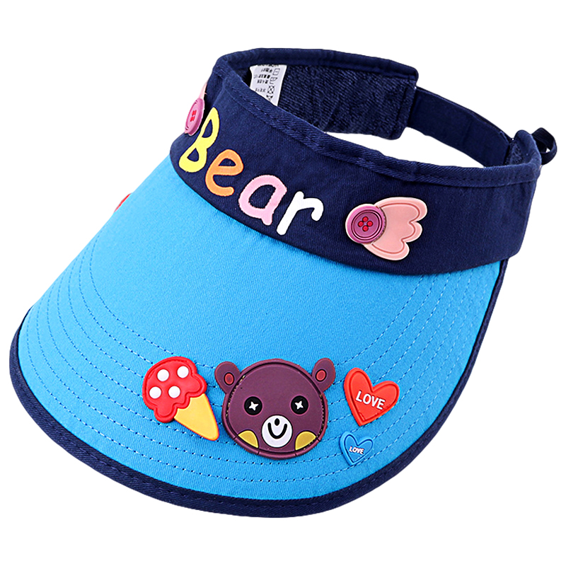 儿童遮阳帽男童太阳帽宝宝凉帽防晒夏季可爱女童帽子