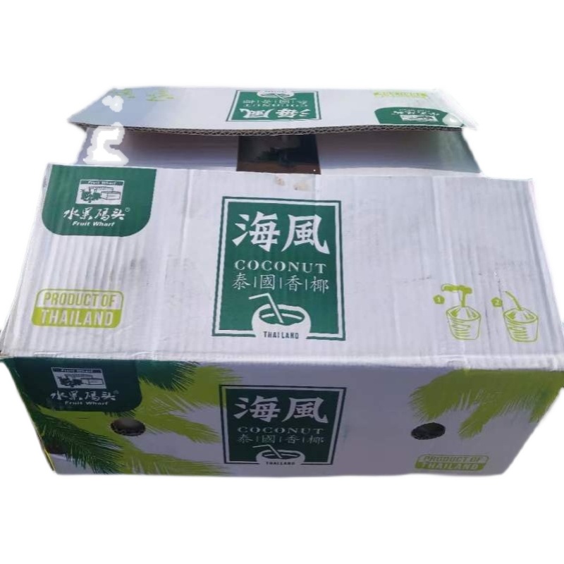 椰青海风风牌泰国香椰水果码头易开椰子网红椰青