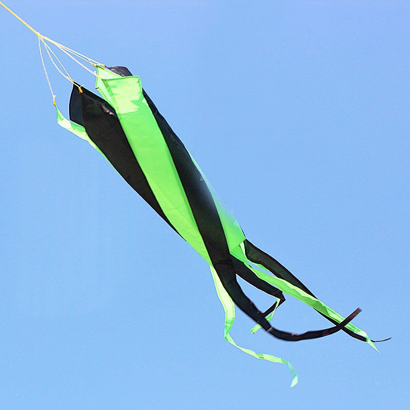 尾巴金展翼旋转挂环快速桶筒尾充气挂件尾飘吊桶风筝