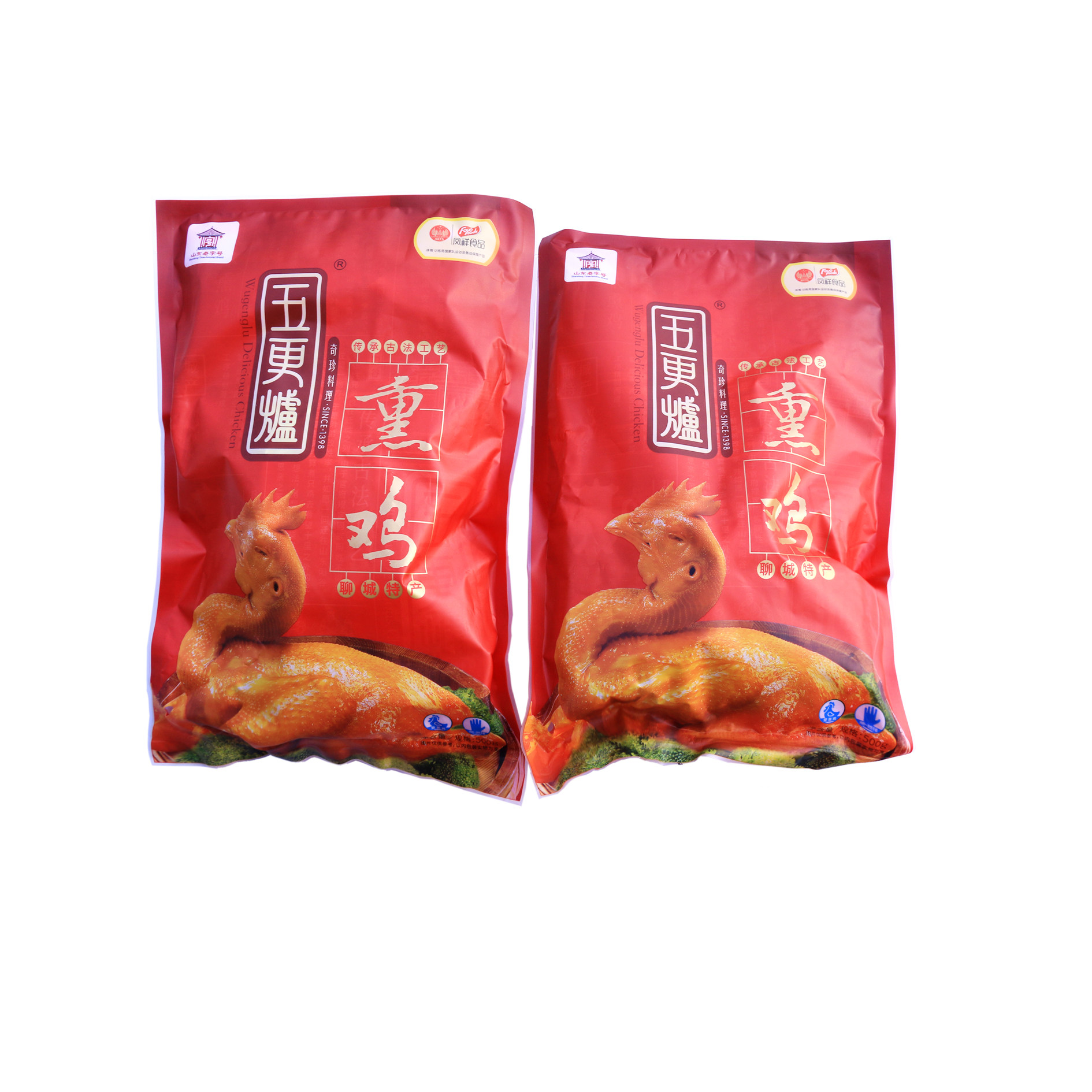 聊城山东阳谷凤祥五更炉熏鸡年年货送礼特产鸡肉零食