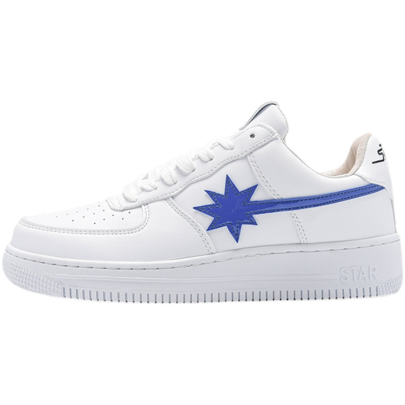 starwalk白色蓝星小众流行休闲男鞋超火情侣厚底休闲板鞋