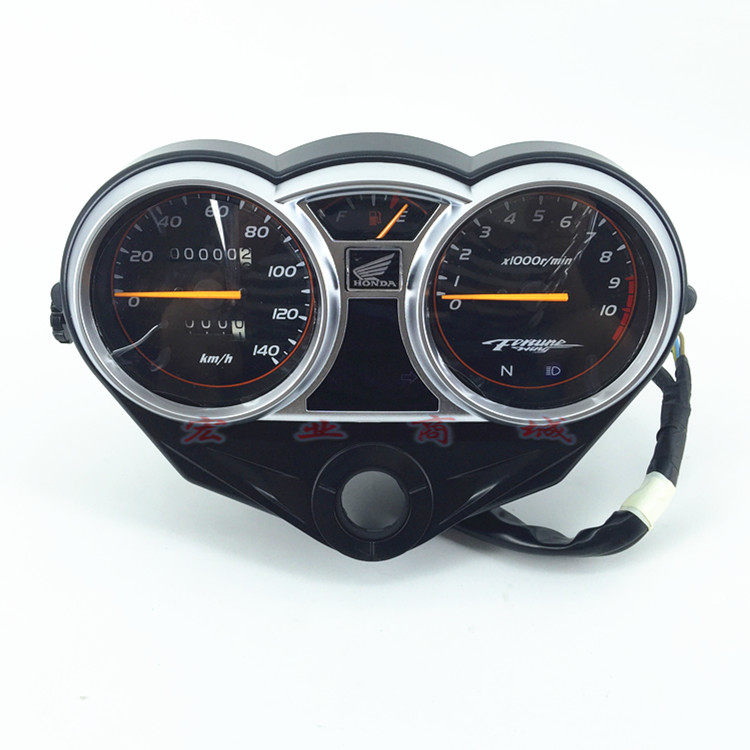 五羊本田锋翼摩托车wh125b仪表盘总成里程表迈速转速摩托车仪表