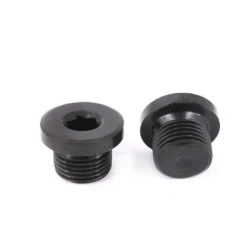 碳钢内六角法兰面堵头带边油塞螺塞丝堵m8x1m1012015g14g12