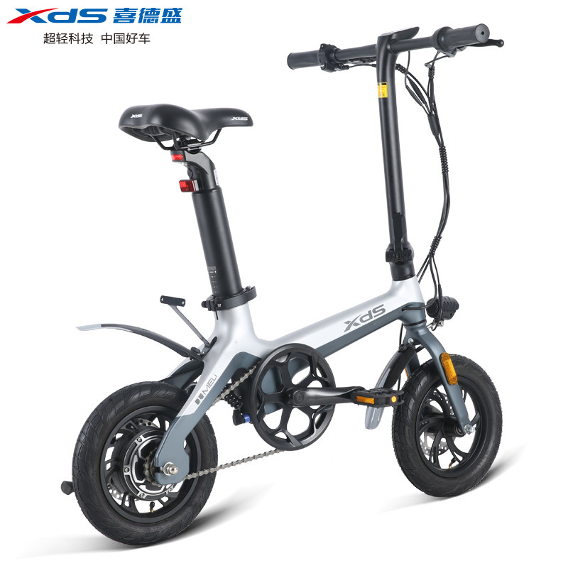 喜德盛电动车meli-1镁合金电动自行车36v10ah锂电助力单车