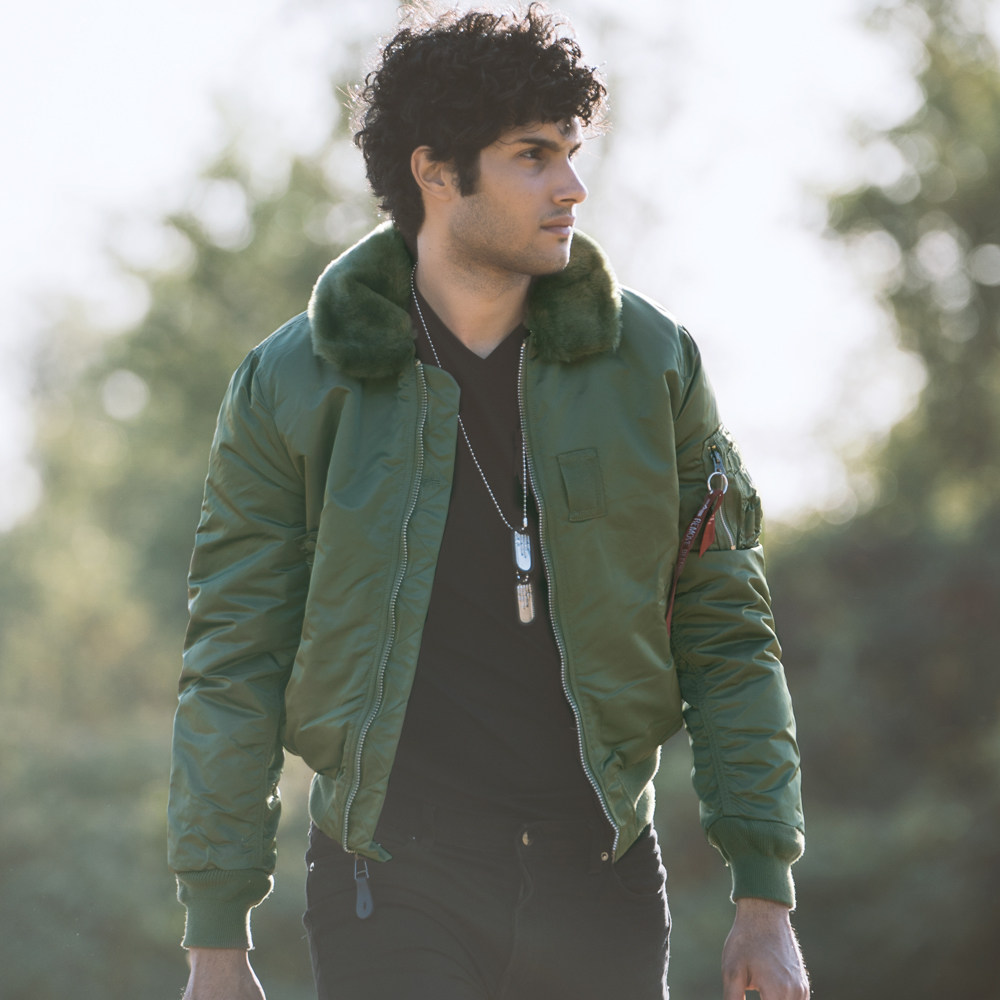 夹克阿尔法工业alpha保暖b15飞行b15防风耐磨夹克