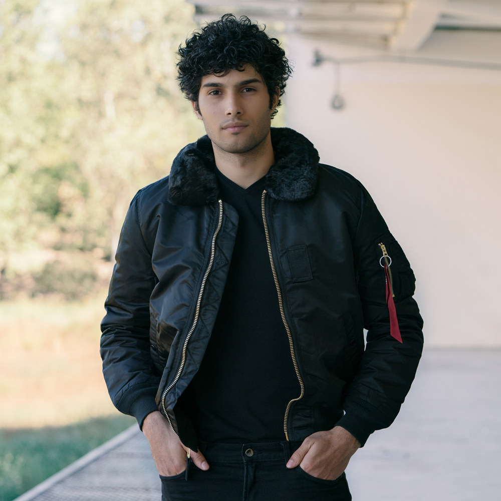 夹克阿尔法工业alpha保暖b15飞行b15防风耐磨夹克